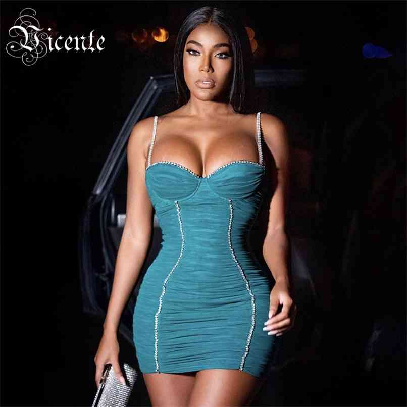 Chic Crystal Chain Design Sexy Sleeveless Draped Mesh Celebrity Party Club Bandage Mini Slip Dress 210520, Cyan
Chic Crystal Chain Design Sexy Sleeveless Draped Mesh Celebrity Party Club Bandage Mini Slip Dress 210520, Cyan
