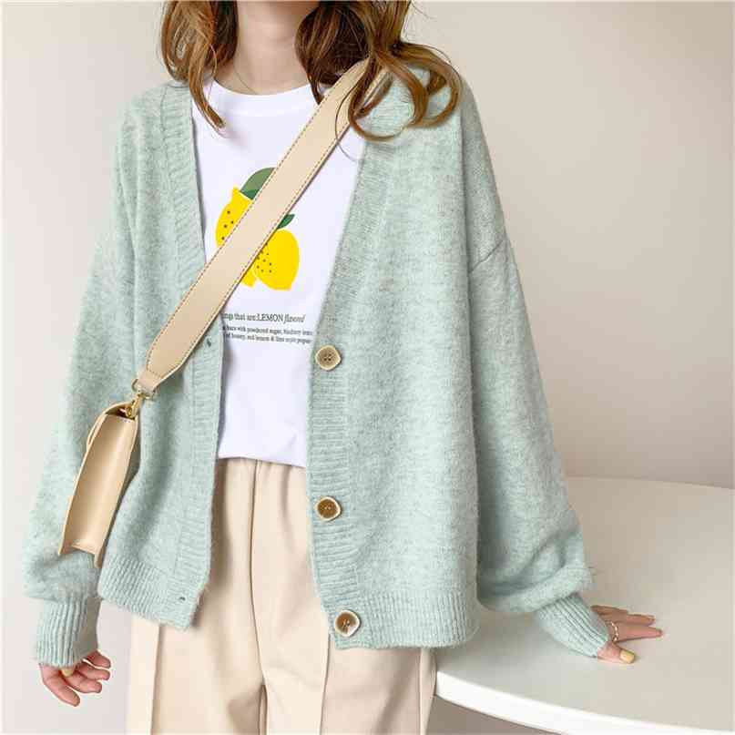 Autumn Winter Women Sweater Cardigans Oversize V neck Knit Girls Outwear Korean Chic Tops Suete Mujer Poncho 210607, Beige
Autumn Winter Women Sweater Cardigans Oversize V neck Knit Girls Outwear Korean Chic Tops Suete Mujer Poncho 210607, Beige