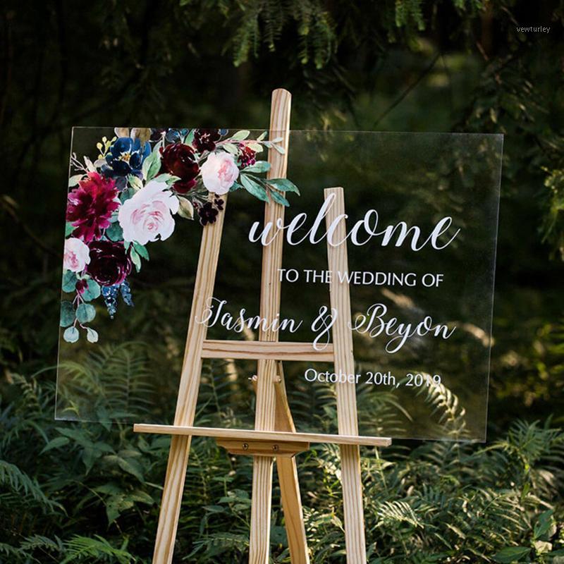 Party Decoration Personalized Wreath Floral Acrylic Wedding Sign,Modern Entrance Welcome Sign,Clear Flowers Printed Board
Party Decoration Personalized Wreath Floral Acrylic Wedding Sign,Modern Entrance Welcome Sign,Clear Flowers Printed Board