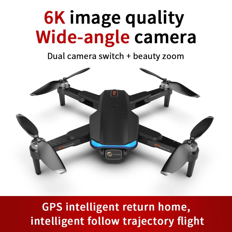 Drones F188 GPS Drone 6K HD Camera 5G WIFI Professional Aerial Pography Brushless Foldable One Key Return 28 Minutes Flight