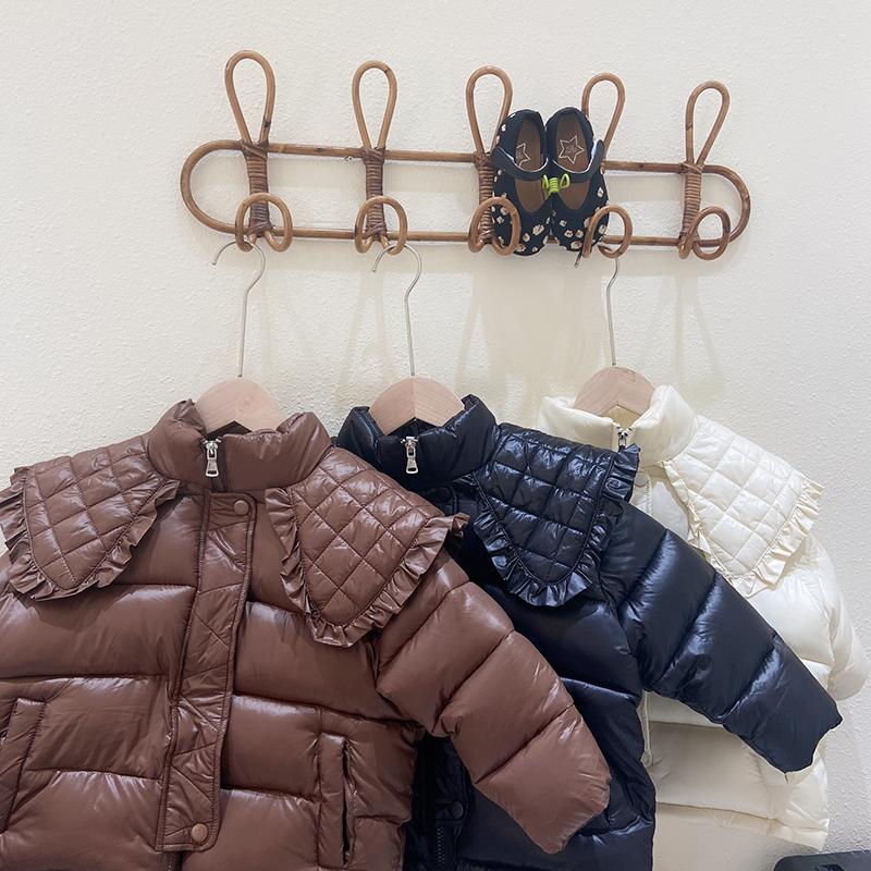 Down Coat Winter Girls Puffer Jacket Baby Warm Children Outwear Kids Clothes Pocket Ruched Geometric Cotton Padded 2 To 6 Yrs, Blue;gray
Down Coat Winter Girls Puffer Jacket Baby Warm Children Outwear Kids Clothes Pocket Ruched Geometric Cotton Padded 2 To 6 Yrs, Blue;gray