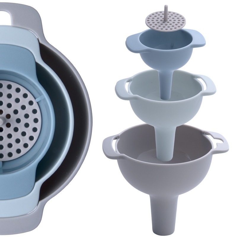 Large diameter household liquid separator four in one with filter bowl set small oil funnel
Large diameter household liquid separator four in one with filter bowl set small oil funnel