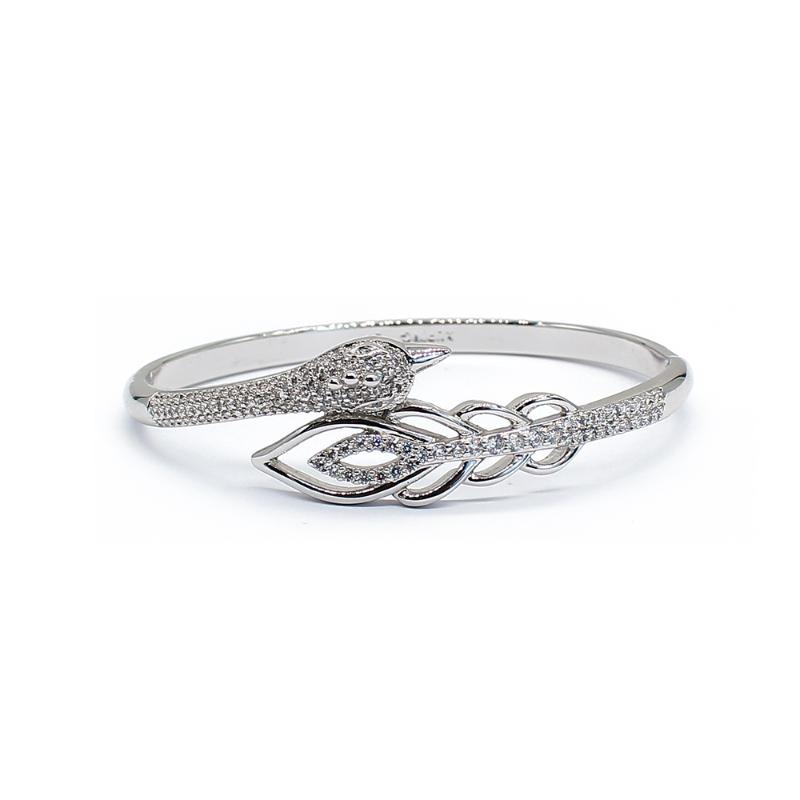 Bangle Fashion Luxury Girls Peacock Cuff Pulseras Pulseiras Para Mulher Jewelry Cubic Zirconia Bracelet Bangles For Women
Bangle Fashion Luxury Girls Peacock Cuff Pulseras Pulseiras Para Mulher Jewelry Cubic Zirconia Bracelet Bangles For Women