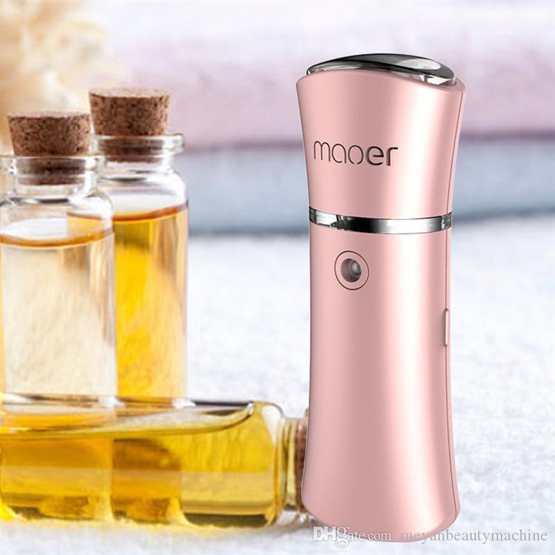 2021 Newest Portable Facial Steamer Nano Spray Water Device Mist Sprayer Skin Moisturizing Atomizer