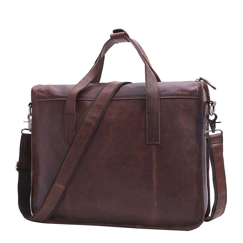 Briefcases Men Briefcase Laptop Bag Shoulder Genuine Leather Portfolio Business Male Document Office, 6495 chocolate
Briefcases Men Briefcase Laptop Bag Shoulder Genuine Leather Portfolio Business Male Document Office, 6495 chocolate