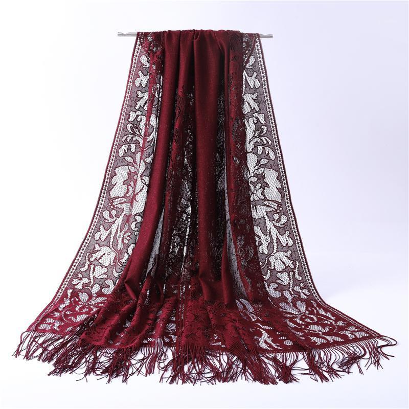 Scarves Elegant Women Scarf Long Size Lady Hijabs Bandana Female Hollowing Tassels 2021 Shawl, Blue;gray
Scarves Elegant Women Scarf Long Size Lady Hijabs Bandana Female Hollowing Tassels 2021 Shawl, Blue;gray