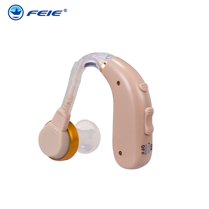 Mini BTE Hearing Aid Behind-The-Ear Hearing Aids Rechargeable Sound Volume Amplifier Adjustable Tone for the Hearing Loss s-130Scouts
Mini BTE Hearing Aid Behind-The-Ear Hearing Aids Rechargeable Sound Volume Amplifier Adjustable Tone for the Hearing Loss s-130Scouts