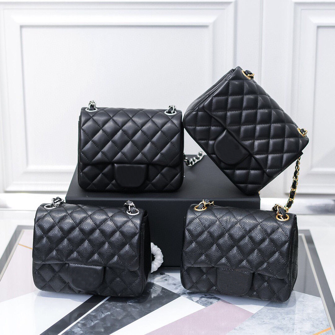 Classic Designers Shoulder Bags Handbags Top Quality Woman Fashion Genuine Leather designer handbag Women Flap Letters Black Crossbody Bag Size :13.5-17-8, Black caviar gold buckle
Classic Designers Shoulder Bags Handbags Top Quality Woman Fashion Genuine Leather designer handbag Women Flap Letters Black Crossbody Bag Size :13.5-17-8, Black caviar gold buckle