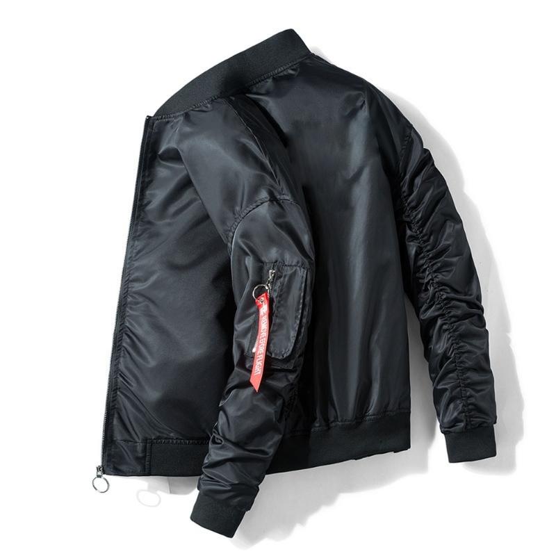men's jackets bomber jacket men casual lightweight autumn coat pilot solid color army military thin slim fit trends, Black;brown
men's jackets bomber jacket men casual lightweight autumn coat pilot solid color army military thin slim fit trends, Black;brown