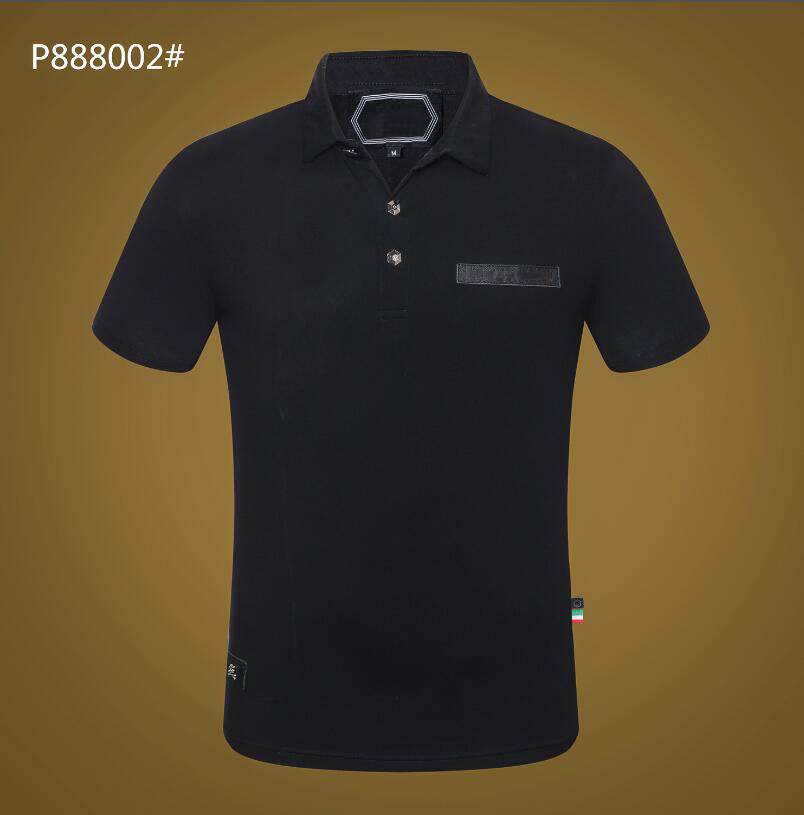 PP Fashion Men's Designer slim fit T-shirt Summer rhinestone Short Sleeve Round Neck shirt tee Skulls Print Tops Streetwear collar Polos M-xxxL 888002, White
PP Fashion Men's Designer slim fit T-shirt Summer rhinestone Short Sleeve Round Neck shirt tee Skulls Print Tops Streetwear collar Polos M-xxxL 888002, White