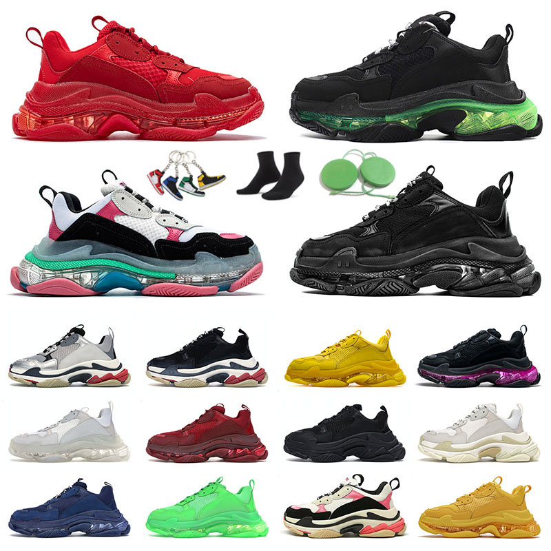 platform sneakers triple s clear sole shoes mens womens 17fw black all white crystal bottoms luxurys designers balencaiga vintage retro spor
platform sneakers triple s clear sole shoes mens womens 17fw black all white crystal bottoms luxurys designers balencaiga vintage retro spor