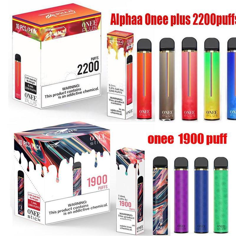 Kangvape Onee Stick Alphaa Plus 1900 2200 puffs Electronic Cigarettes Disposable vape 1100mAh Battery 8.5ml Pre-Filled vapors pen
Kangvape Onee Stick Alphaa Plus 1900 2200 puffs Electronic Cigarettes Disposable vape 1100mAh Battery 8.5ml Pre-Filled vapors pen