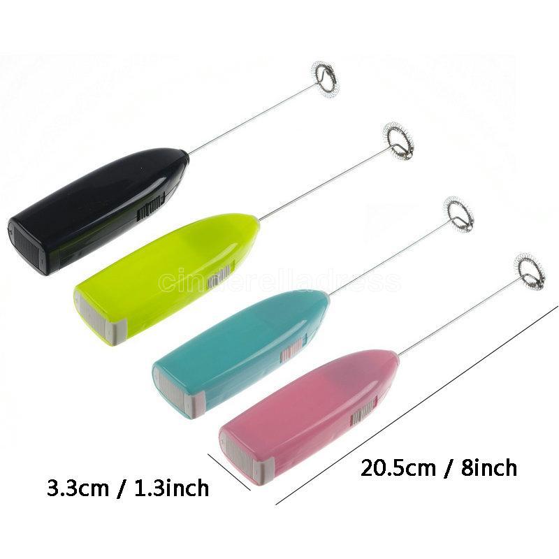 Electric Milk Frother Automatic Cream Whipper Coffee Shake Mixer Electric Hand-held Cappuccino Coffee Egg Beater Drink Blender VT0230 CJ08
Electric Milk Frother Automatic Cream Whipper Coffee Shake Mixer Electric Hand-held Cappuccino Coffee Egg Beater Drink Blender VT0230 CJ08