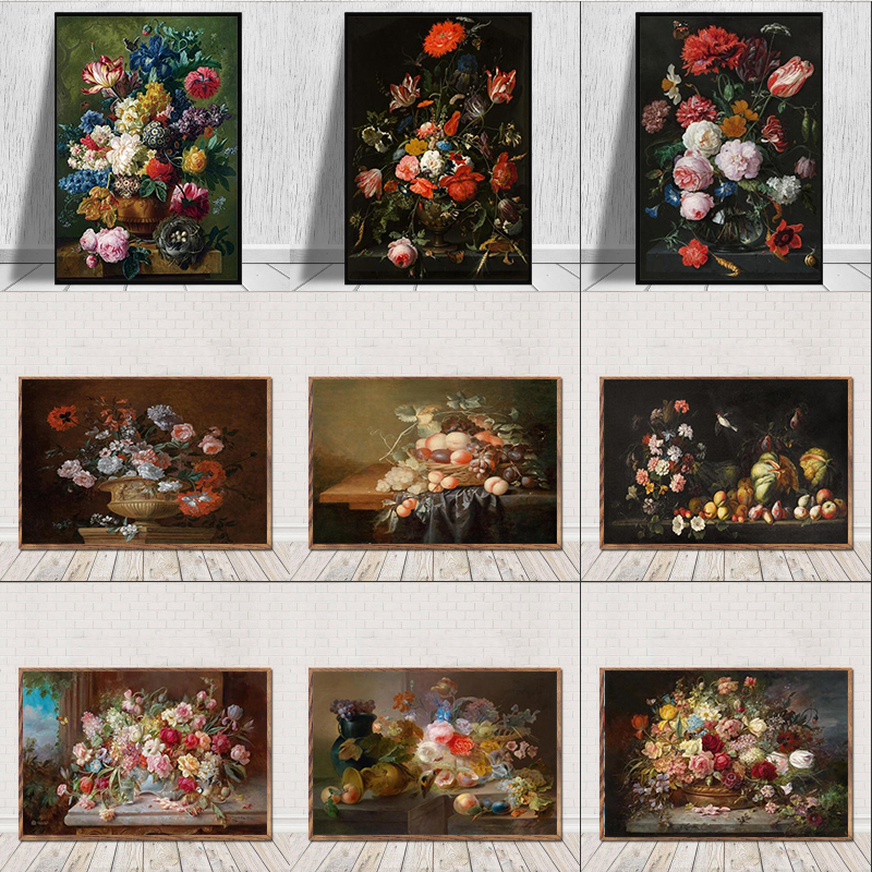 Europe Vintage Canvas Painting Wall Decor Still Life With Flowers In A Glass Vase Nordic Art Poster And Prints Picture Cuadros
Europe Vintage Canvas Painting Wall Decor Still Life With Flowers In A Glass Vase Nordic Art Poster And Prints Picture Cuadros