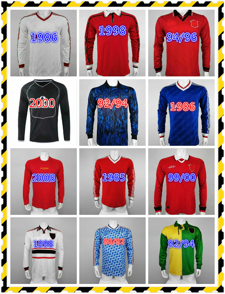 CANTONA #7 long sleeve retro Manchester RONALDO soccer jersey 85 86 94 95 96 man GIGGS BECKHAM classic vintagefootball shirts, Grey
CANTONA #7 long sleeve retro Manchester RONALDO soccer jersey 85 86 94 95 96 man GIGGS BECKHAM classic vintagefootball shirts, Grey