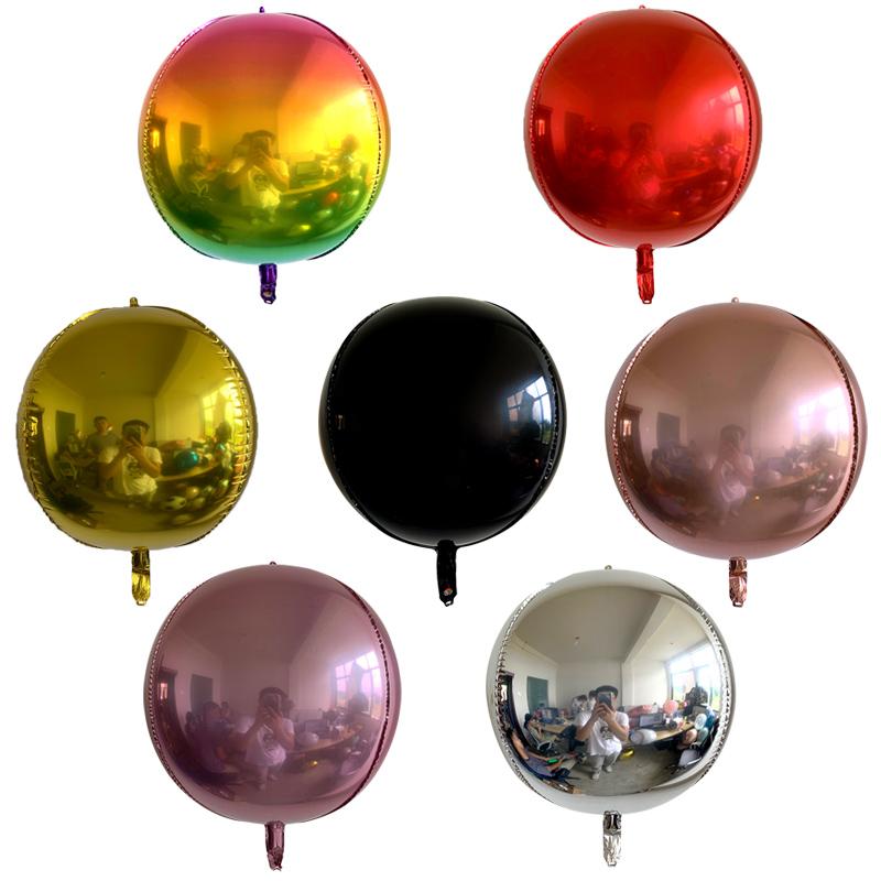 Party Decoration 3pcs Rose Gold 4D Foil Balloons 22inch Helium Globals Rainbow Color Metallic Wedding Decor Birthday
Party Decoration 3pcs Rose Gold 4D Foil Balloons 22inch Helium Globals Rainbow Color Metallic Wedding Decor Birthday