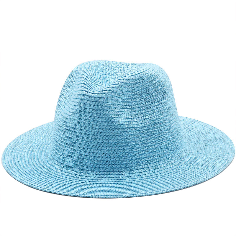 Hats Cross-Border Hot Selling Summer Sun Protection Korean Plaited Top Big Brimmed Straw Men and Women Beach Fedora, 01 mint green
Hats Cross-Border Hot Selling Summer Sun Protection Korean Plaited Top Big Brimmed Straw Men and Women Beach Fedora, 01 mint green