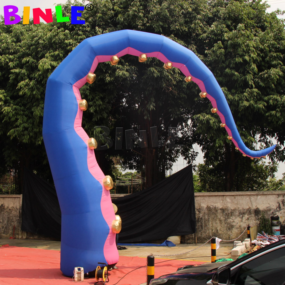 Giant inflatable octopus tentacles with affordable price inflatables octopuss arm leg for Halloween decoration
