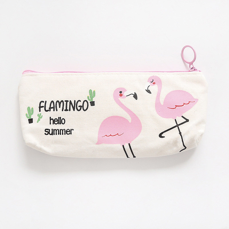 Kawaii Pencil Stationery Flamingo School Supplies Cartoon Animals Cute Kid Gifts