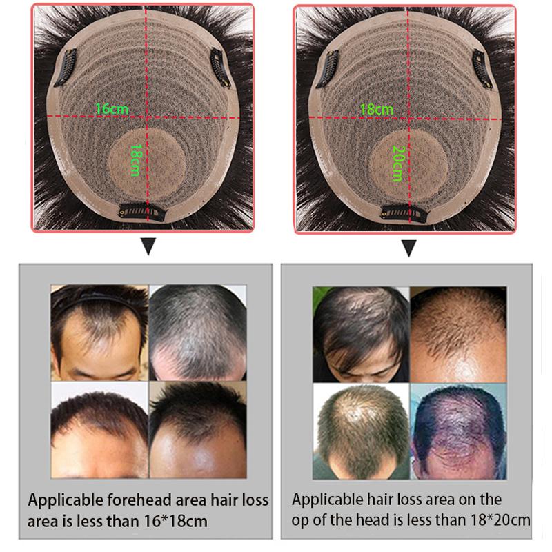 Synthetic Wigs JINKAILI Short Black Male Toupee Straight Wig Men's Hair Fleeciness Realistic Natural Heat Resistant