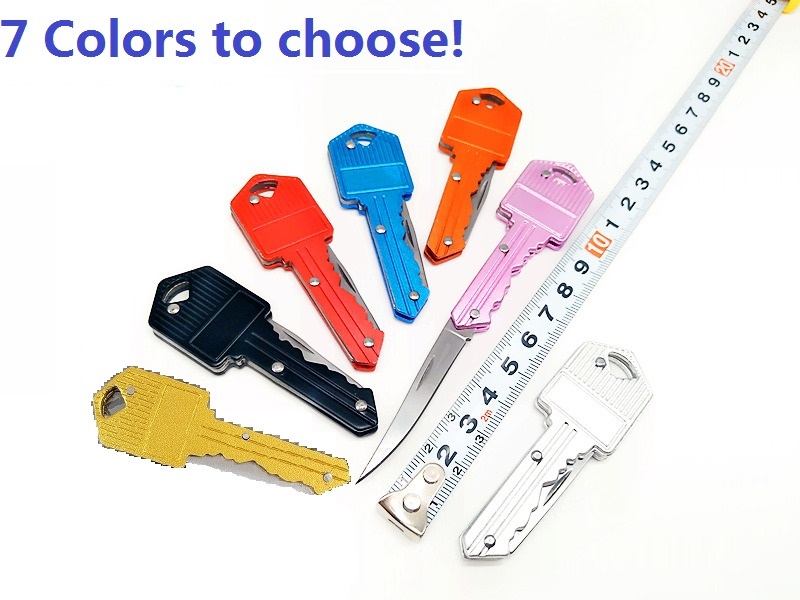 Mini Heart Shape Multifunctional Key Chain Knife Mini Folding Knife Fruit Knife Outdoor Saber Swiss Self-defense Knives EDC Tool Gear от DHgate WW