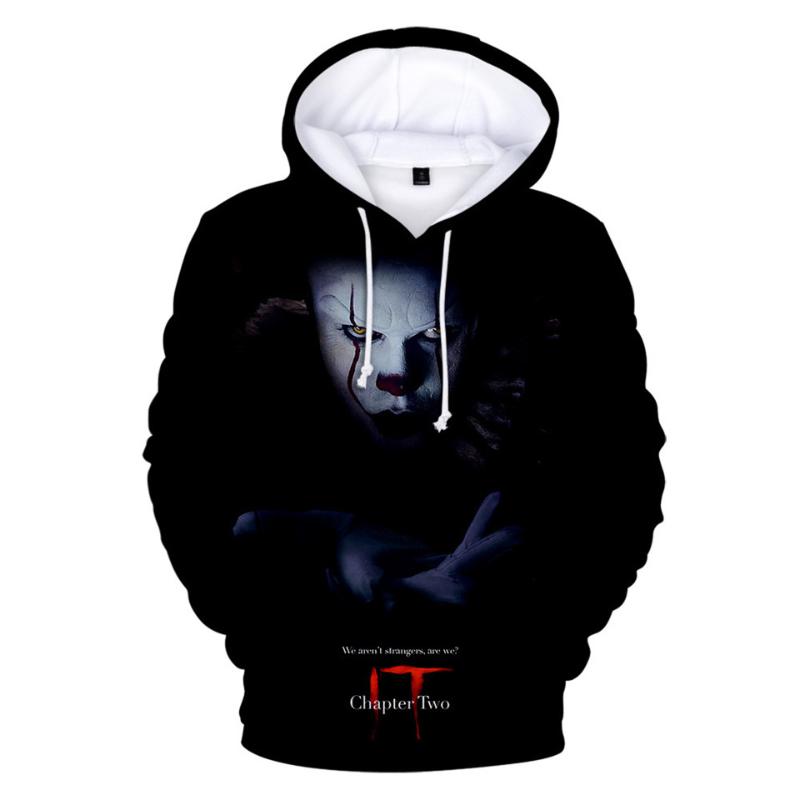 Men's Hoodies & Sweatshirts Men Women Pennywise Hoodie Sweatshirt 3D Print Horror Movie It Chapter Two Clown Casual Pullover Clothing
Men's Hoodies & Sweatshirts Men Women Pennywise Hoodie Sweatshirt 3D Print Horror Movie It Chapter Two Clown Casual Pullover Clothing