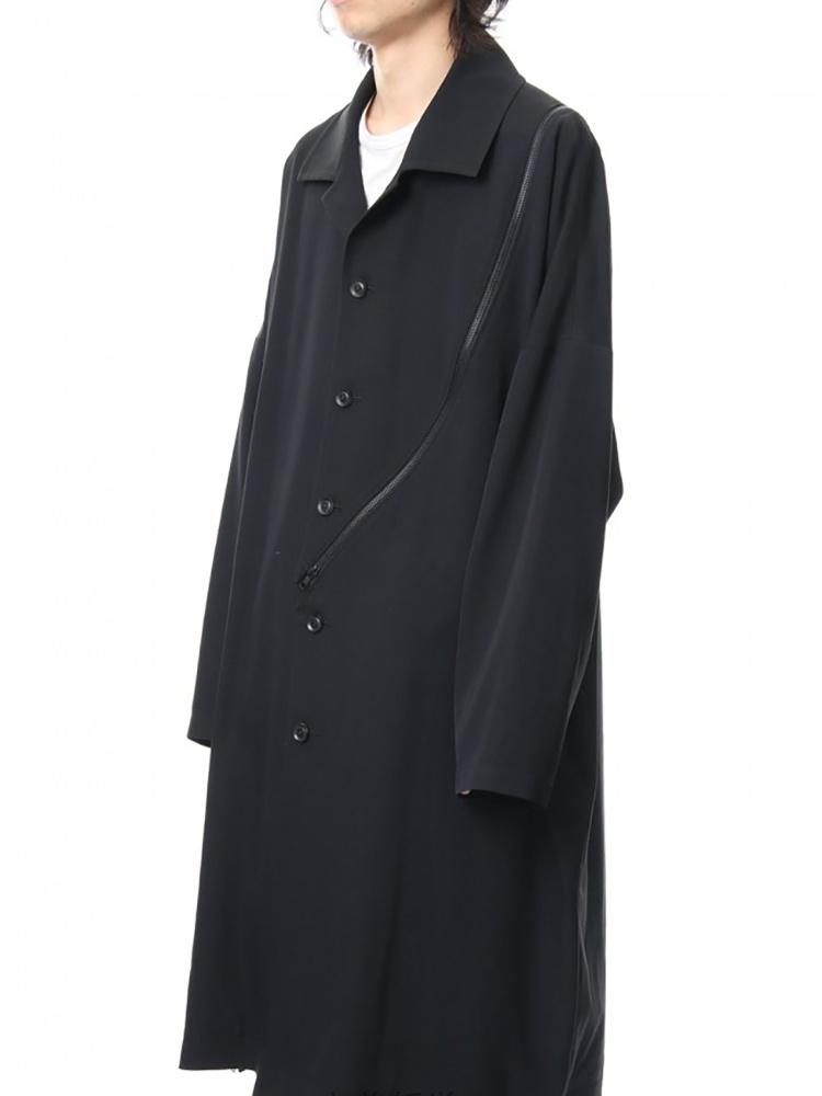 Men' Trench Coats Wear Oversize Coat Super Loose Zipper Sewing Line Design Windbreaker Fashion Catwalk, Black
Men' Trench Coats Wear Oversize Coat Super Loose Zipper Sewing Line Design Windbreaker Fashion Catwalk, Black