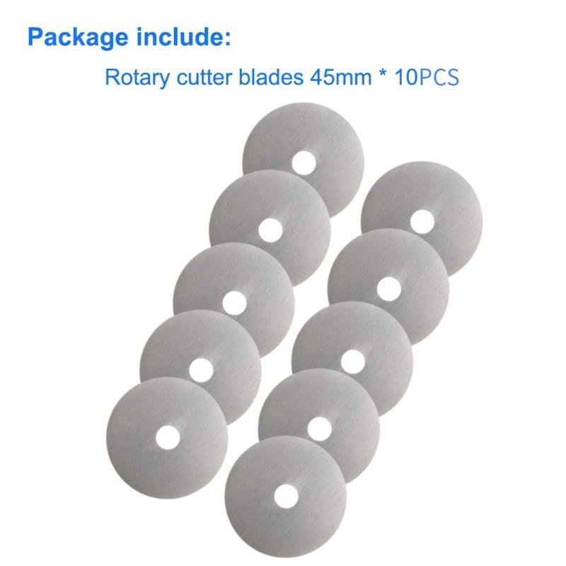Hand & Power Tool Accessories 10pcs 45mm Rotary Cutter Blades For Quilting Scrapbooking Sewing Arts&Crafts Sharp Durable Fiskars Olfa Martel
Hand & Power Tool Accessories 10pcs 45mm Rotary Cutter Blades For Quilting Scrapbooking Sewing Arts&Crafts Sharp Durable Fiskars Olfa Martel
