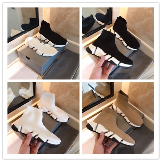 Latest 2021 men sneakers Speed2.0 Trainers sock shoes women High Top stretch breathable comfortable sports leisure desingner man woman size 35-45 with box, Picture color
Latest 2021 men sneakers Speed2.0 Trainers sock shoes women High Top stretch breathable comfortable sports leisure desingner man woman size 35-45 with box, Picture color