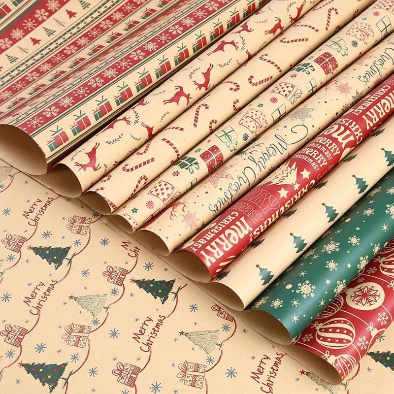 Gift Wrap Christmas Wrapping Craft Paper Roll DIY Year Favors Party Present Decoration Handmade
Gift Wrap Christmas Wrapping Craft Paper Roll DIY Year Favors Party Present Decoration Handmade