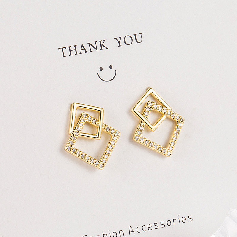 DIWENFU 100% 14K Diamond Jewelry Stud for Women Bohemia Engagement Irregular Aros Mujer Oreja 14 K Gold Earring Box
DIWENFU 100% 14K Diamond Jewelry Stud for Women Bohemia Engagement Irregular Aros Mujer Oreja 14 K Gold Earring Box