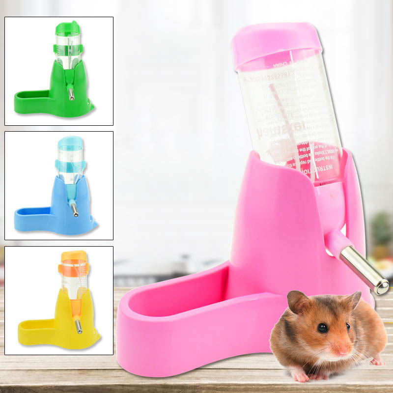 Hamster Water Bottle Small Animal Accessories Automatic Feeding Device Food Container 3 Styles 1 Pc Pet Drinking Bottles