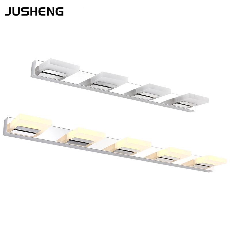 Modern Fashion Wall Lights High Grade Stainless Steel Led Mirror Lamps In Bathroom Indoor Lighting Fixtures 110 - 220V AC Lamp
Modern Fashion Wall Lights High Grade Stainless Steel Led Mirror Lamps In Bathroom Indoor Lighting Fixtures 110 - 220V AC Lamp