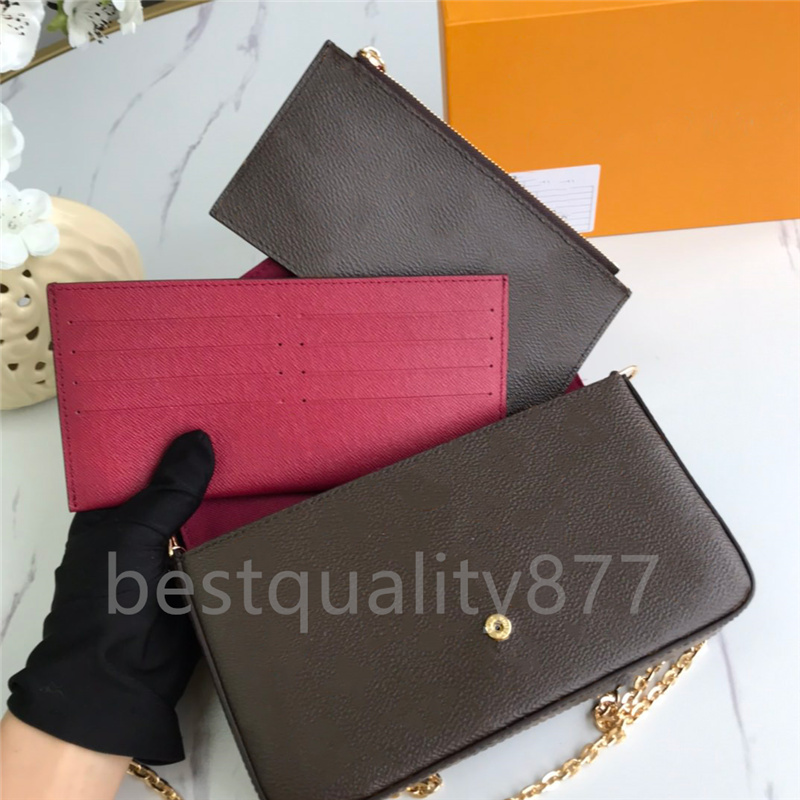 Womens bag Clutch FELICIE POCHETTE Bags WITH BOX Luxury Designer Handbag Purses Hobo 3 Piece Combination Multi Functiona Wallet Shoulder Crossbo on sale, 11
Womens bag Clutch FELICIE POCHETTE Bags WITH BOX Luxury Designer Handbag Purses Hobo 3 Piece Combination Multi Functiona Wallet Shoulder Crossbo on sale, 11