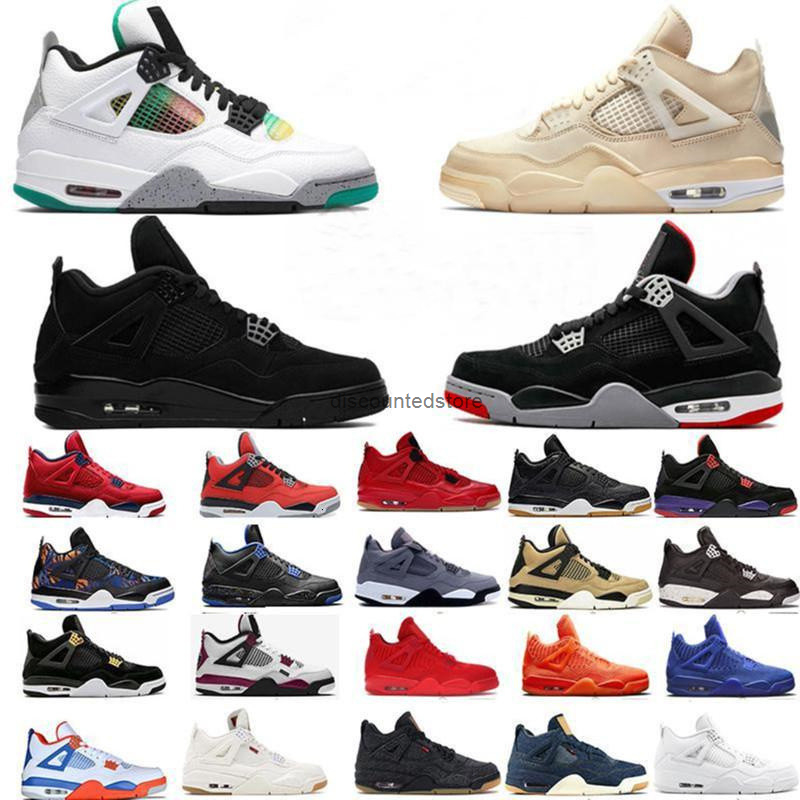 Top Quality Men Women Shoes 4 4s Sneakers Guava Ice Twist White Cement What The Mens Basketball 1 1s Travis Scotts Obsidian UNC Fearless, A1
Top Quality Men Women Shoes 4 4s Sneakers Guava Ice Twist White Cement What The Mens Basketball 1 1s Travis Scotts Obsidian UNC Fearless, A1