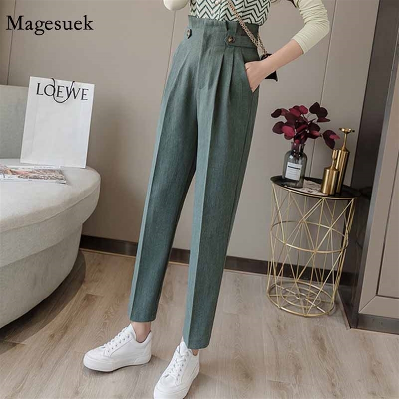 High Waist Work Loose Female Trousers Long Pants Autumn Korean Style Women Wide Leg Capris Fashion Clothes Pantalon 11305 210518, Gray
High Waist Work Loose Female Trousers Long Pants Autumn Korean Style Women Wide Leg Capris Fashion Clothes Pantalon 11305 210518, Gray