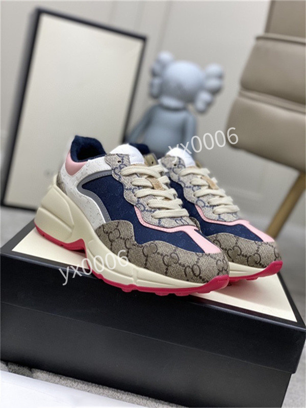 2022 Designer Rhyton Vintage 35-45 Sneakers Men Women Multicolor Casual Shoes Brand Platform Daddy Sneaker Chaussures Ladies Luxurys Runner Trainers hd210702, Choose the color 
2022 Designer Rhyton Vintage 35-45 Sneakers Men Women Multicolor Casual Shoes Brand Platform Daddy Sneaker Chaussures Ladies Luxurys Runner Trainers hd210702, Choose the color