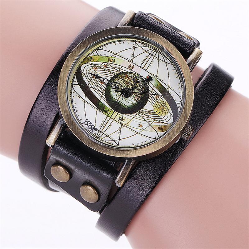 Wristwatches Drop Genuine Leather Antique Watch Casual Vintage Women Quartz Wrist Relogio Feminino, Black
Wristwatches Drop Genuine Leather Antique Watch Casual Vintage Women Quartz Wrist Relogio Feminino, Black