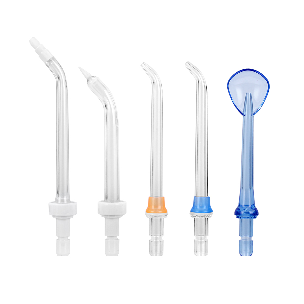 5 Nozzles Tips for AZDENT HF-5 Portable Oral Irrigator Cordless Water Dental Flosser Periodontal Bag Jet Flossing Tooth Pick