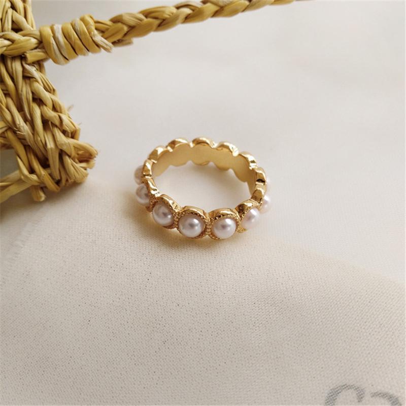Cluster Rings 2021 Pearl Natural Freshwater Geometric For Continuous Circle Minimalist Ring Women Gift
Cluster Rings 2021 Pearl Natural Freshwater Geometric For Continuous Circle Minimalist Ring Women Gift