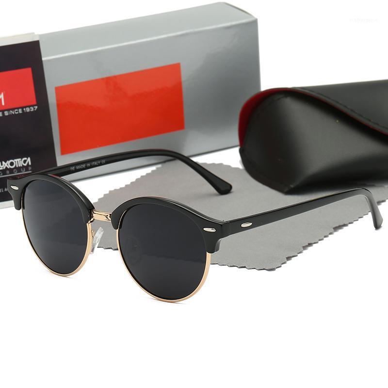 Sunglasses 2021 CLASSIC Half Metal Frame Men Women Coating Mirror Club Sun Glasses Master Fashion UV400, White;black
Sunglasses 2021 CLASSIC Half Metal Frame Men Women Coating Mirror Club Sun Glasses Master Fashion UV400, White;black
