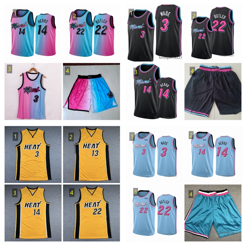 Miami Heat basketball Jerseys 3 Dwayne Wade 2021 22 Jimmy Butler 14 Tyler Herro 13 Adebayo Blue Pick City Vice 427, Black;red
Miami Heat basketball Jerseys 3 Dwayne Wade 2021 22 Jimmy Butler 14 Tyler Herro 13 Adebayo Blue Pick City Vice 427, Black;red
