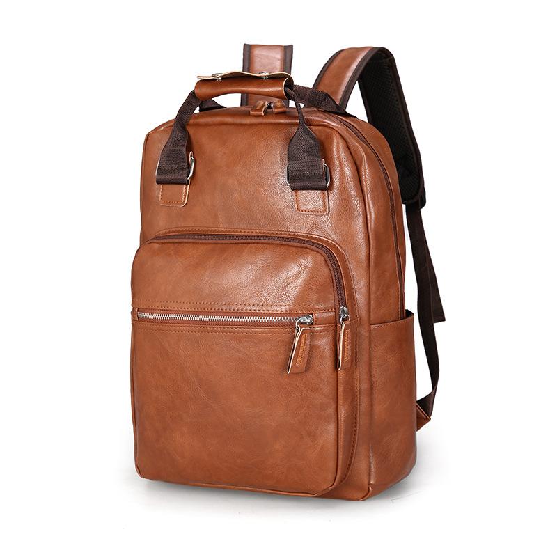 Backpack Fashion PU Leather Computer Multi-function Tactical Shoulder Bags For College Student Business Men Women, Black
Backpack Fashion PU Leather Computer Multi-function Tactical Shoulder Bags For College Student Business Men Women, Black
