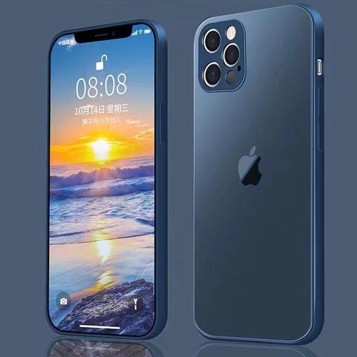 iPhone12 12promax 12 mini 13 13pro 13promax 13 mini matte electroplating phone case Full Covered Protective Case iPhone 11 11pro XS XR case cover (iph