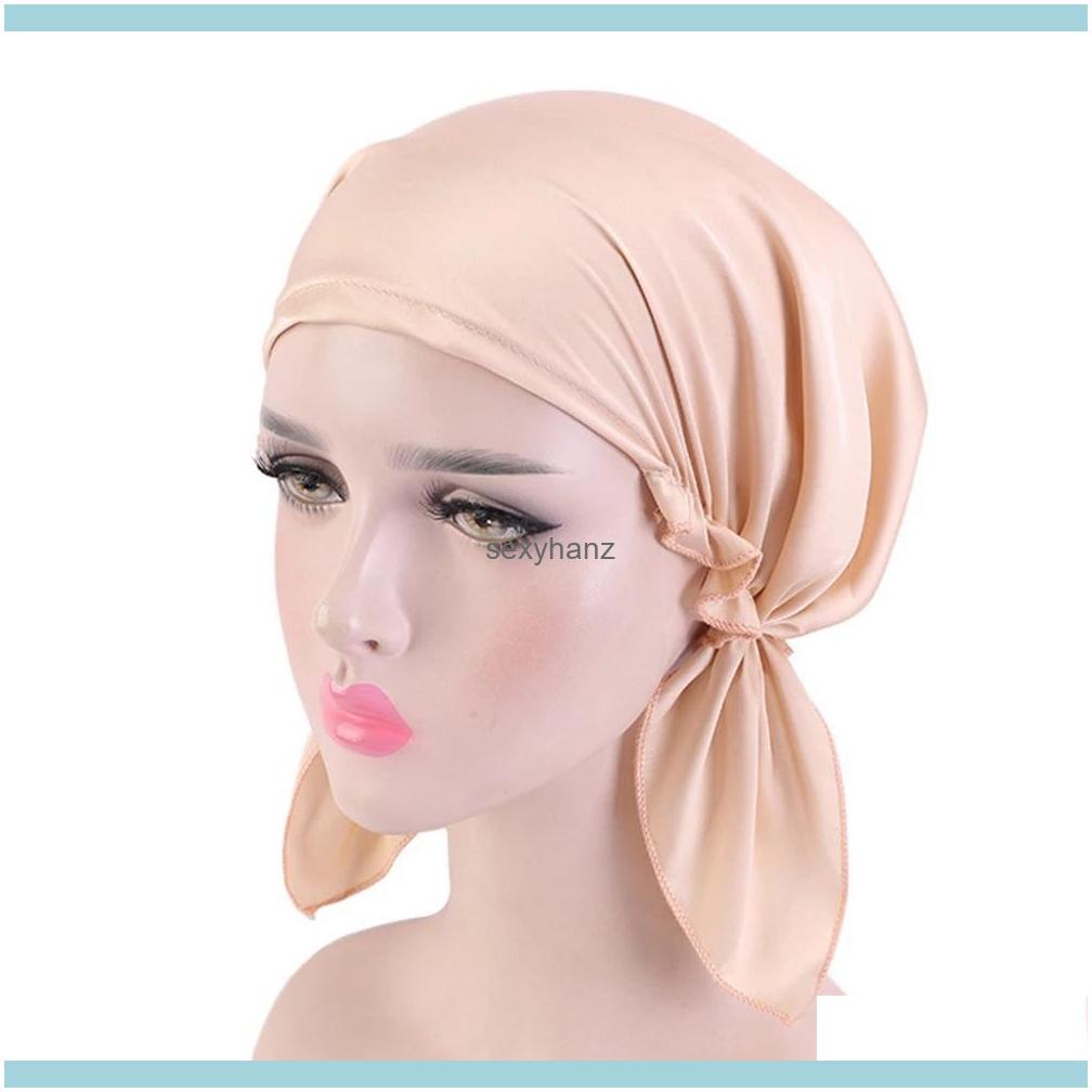 Beanie/Skl Hats Hats, Scarves & Gloves Fashion Aessories Silky Pre-Tied Muslim Turban Womens Hijab Beanies Caps Head Wrap Hair Loss Headwear
Beanie/Skl Hats Hats, Scarves & Gloves Fashion Aessories Silky Pre-Tied Muslim Turban Womens Hijab Beanies Caps Head Wrap Hair Loss Headwear