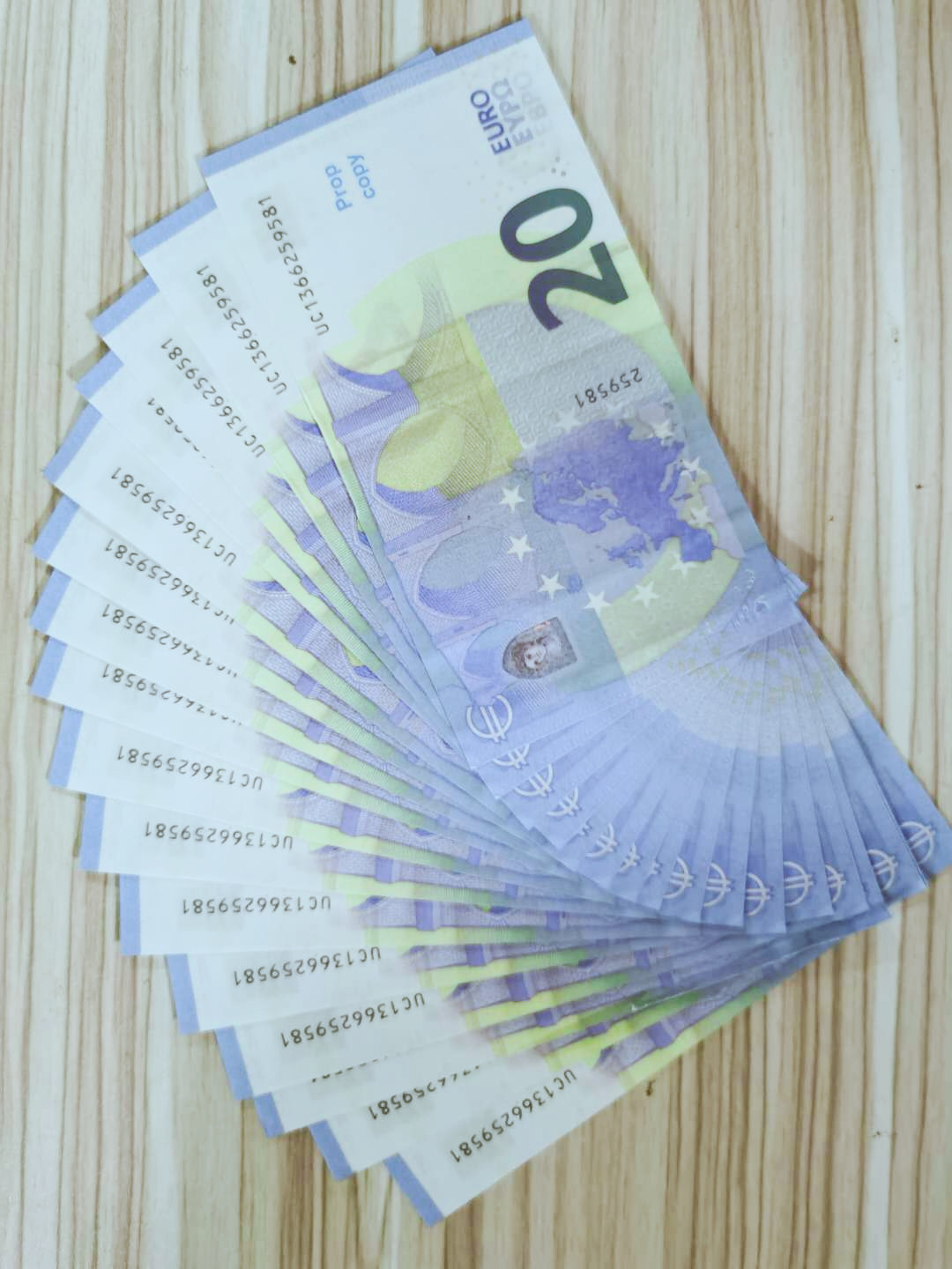 Party festival Euro props supplies training vouchers bank simulation school accountant counting notes
Party festival Euro props supplies training vouchers bank simulation school accountant counting notes