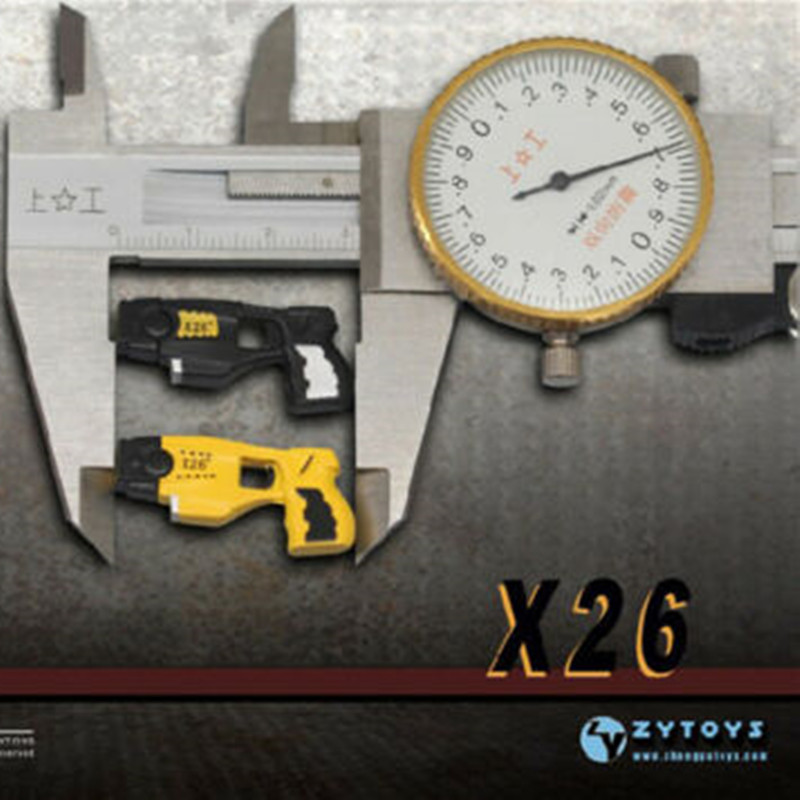 1/6 Scale Taser X26 Pistol Weapon Plastic Gun Model Toy Yellow Black Color for 12'' Action Figure Dolls Toys DIY
1/6 Scale Taser X26 Pistol Weapon Plastic Gun Model Toy Yellow Black Color for 12'' Action Figure Dolls Toys DIY