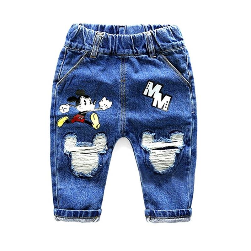 Children Cartoon Jeans Baby Girls Spring Autumn Denim Pants Boys Fashion Holes Kids Clothes 2-7 Y, Blue
Children Cartoon Jeans Baby Girls Spring Autumn Denim Pants Boys Fashion Holes Kids Clothes 2-7 Y, Blue