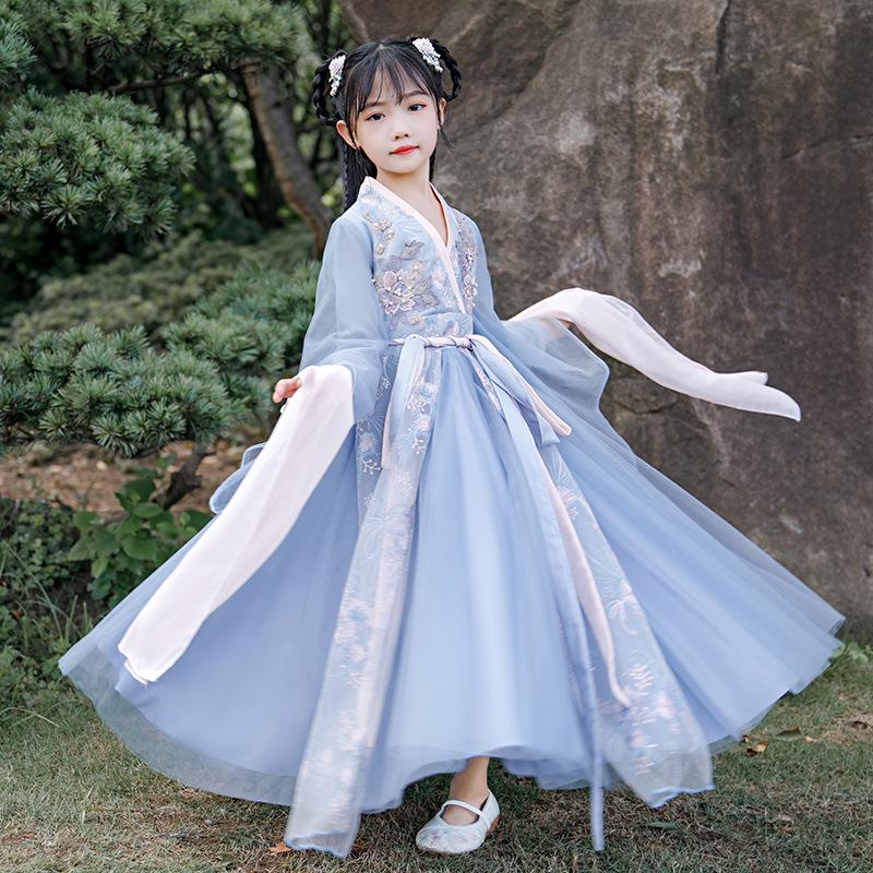 Other Arts And Crafts Summer Girls Embroidered Skirt, Chinese Style Super Fairy Costume, Children's Performance Dance Dress Princess SP0307
Other Arts And Crafts Summer Girls Embroidered Skirt, Chinese Style Super Fairy Costume, Children's Performance Dance Dress Princess SP0307