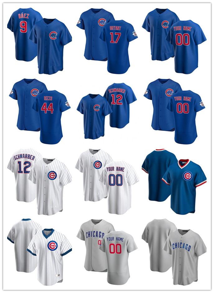 Custom Jersey Mens women Youth Chicago Cubs 12 Kyle Schwarber 9 Javier Baez 17 Kris Bryant 44 Anthony Rizzo Baseball Jerseys, Blue;black
Custom Jersey Mens women Youth Chicago Cubs 12 Kyle Schwarber 9 Javier Baez 17 Kris Bryant 44 Anthony Rizzo Baseball Jerseys, Blue;black